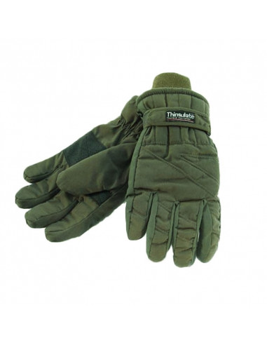 Rękawiczki - Thinsulate - Mil-Tec - ocieplane - Zielony rękawice