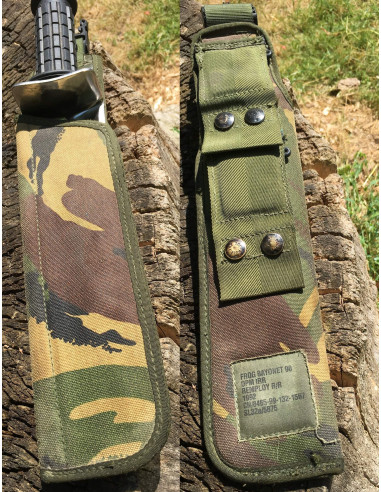 Kabura dla nożo-łopatka typu diggera - demobil "Frog Bayonet", DPM camo
