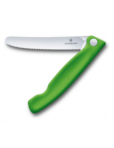 Składany nóż do warzyw i owoców Swiss Classic ZIELONY