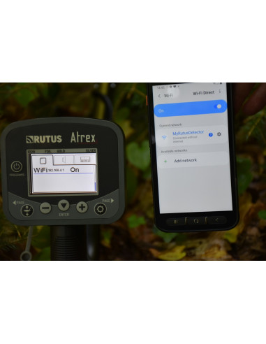 Atrex + Odbiornik RUTUS cewka 28 DD WYKRYWACZ METALI NOWOŚĆ !!!